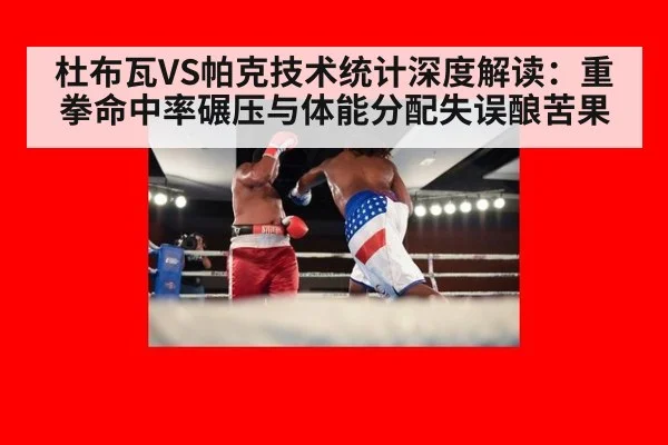 杜布瓦VS帕克技术统计深度解读：重拳命中率碾压与体能分配失误酿苦果